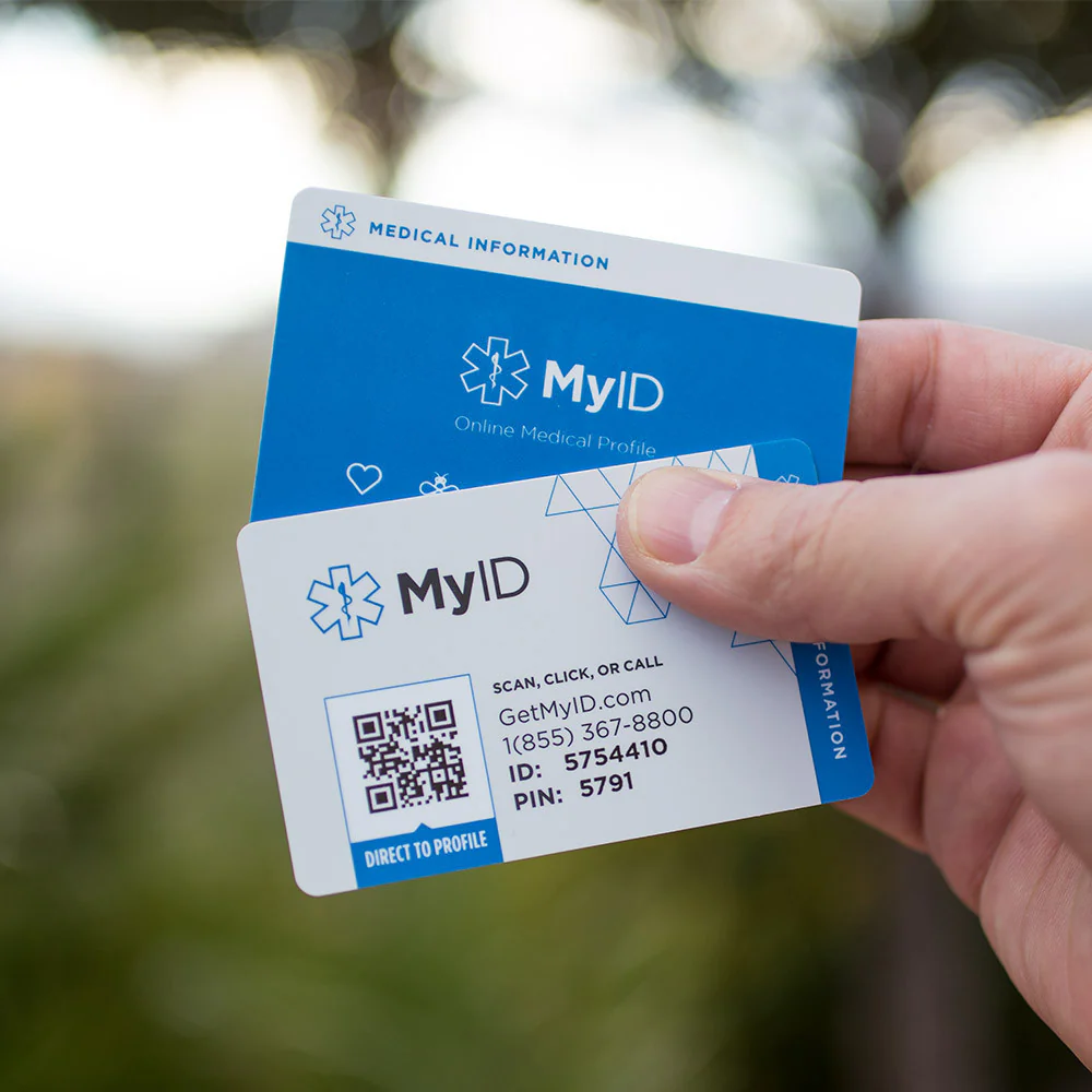 MyID Medical ID Wallet Card - Image 4