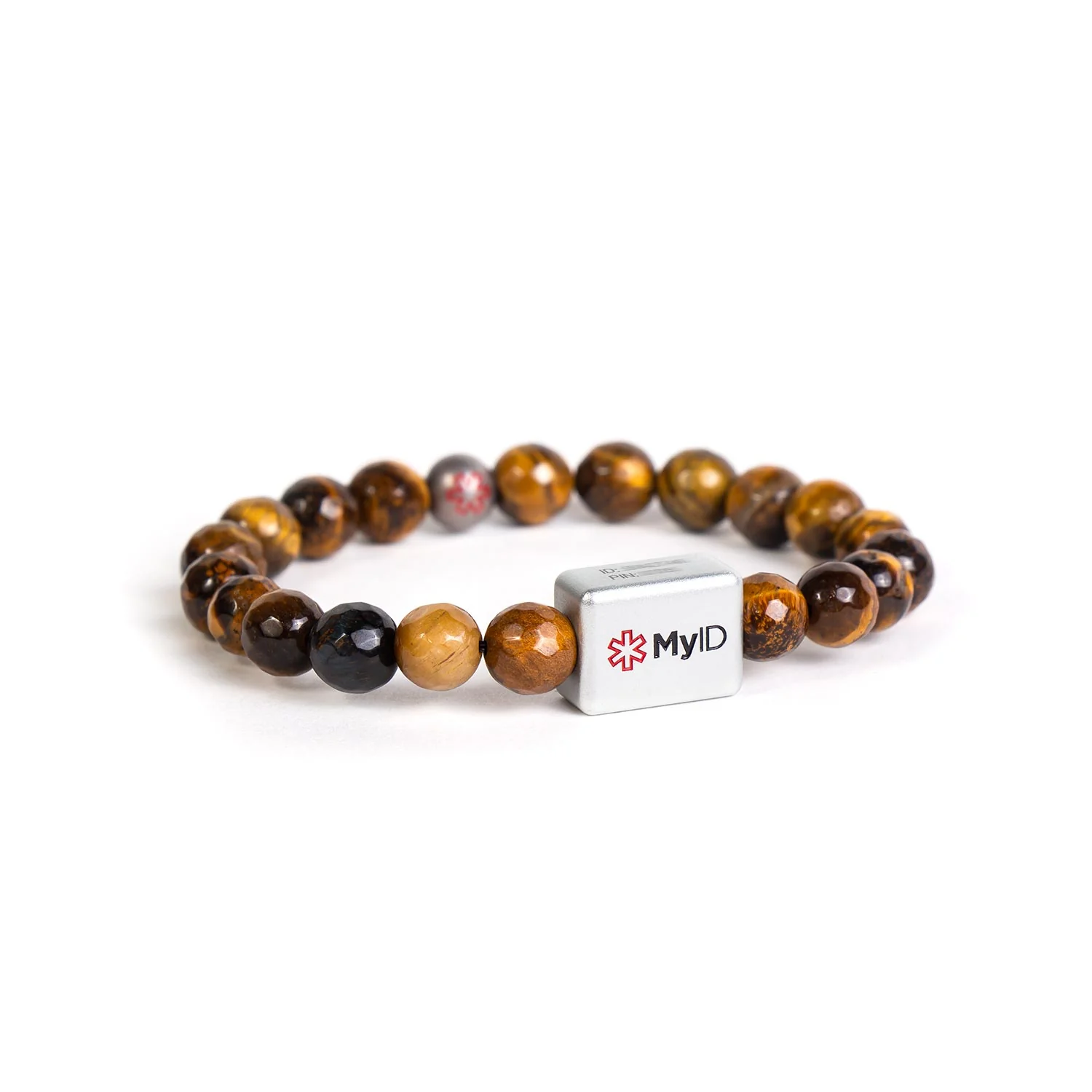 Tiger's Eye Medical ID Bracelet - Image 4
